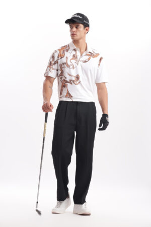 premium golf polo breathable golf clothing